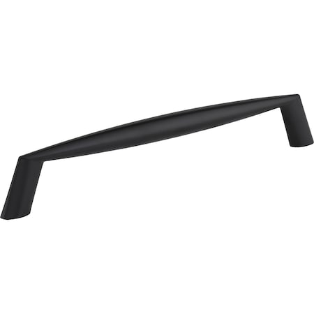 Elements 160 mm Center-to-Center Matte Black Zachary Cabinet Pull 988-160MB
